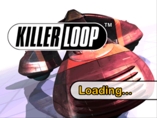 Killer Loop title screen for Playstation